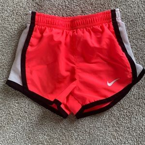 Hot pink Nike shorts